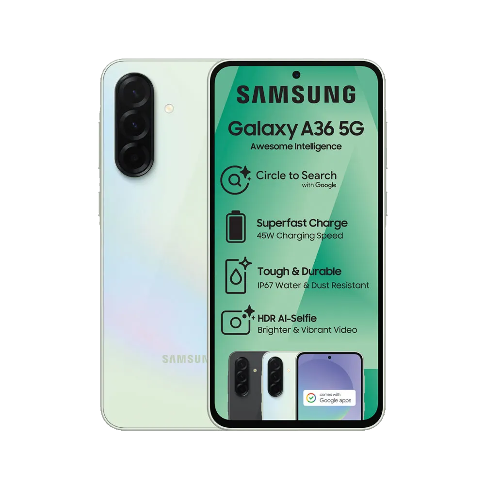 استاندارد IP67 ضد آب در گوشی Galaxy A36